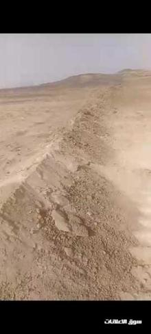 اعلان رقم 335 للايجار ارض زراعيه درجه اولا والماء بلمنطقه قوه